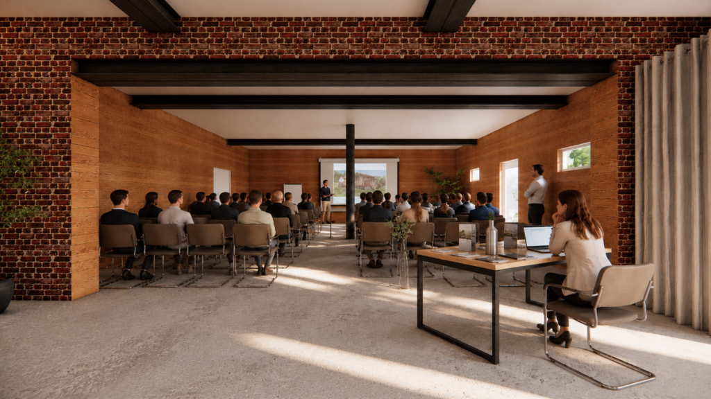 Modélisation de la salle de réception