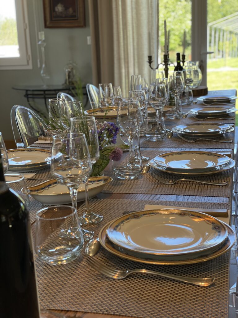 Table dressée