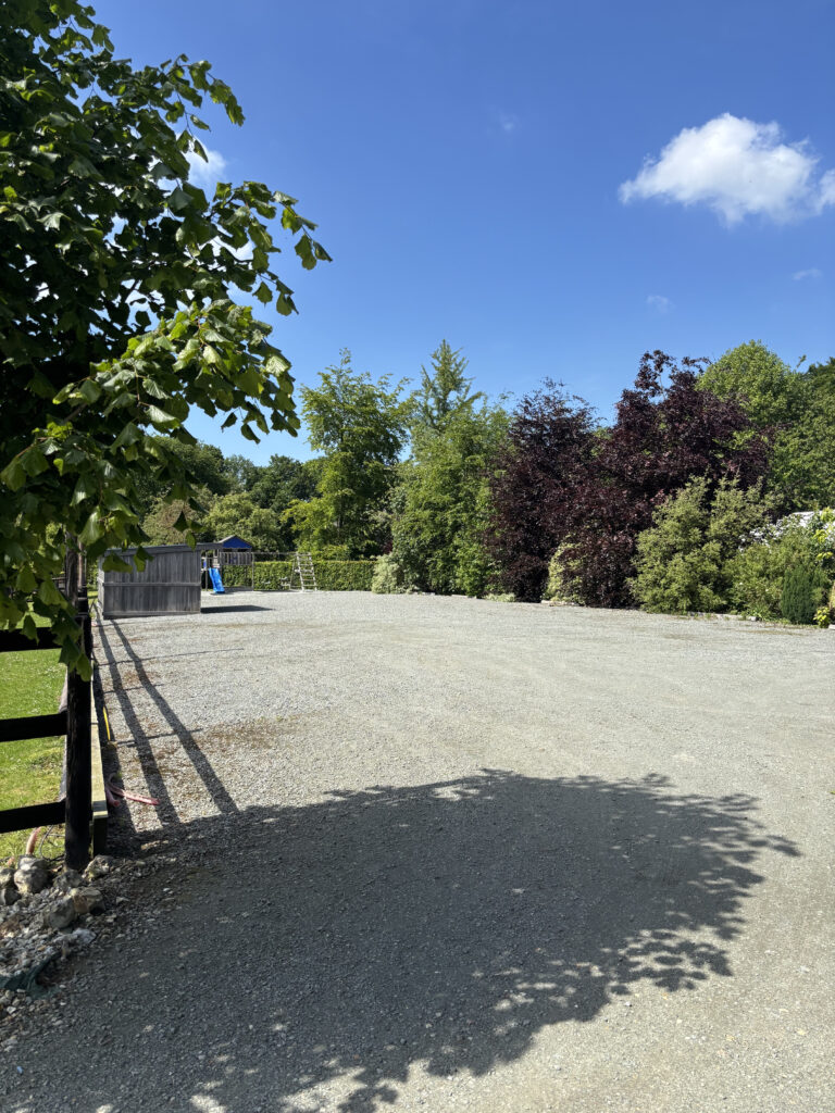 Le parking privé