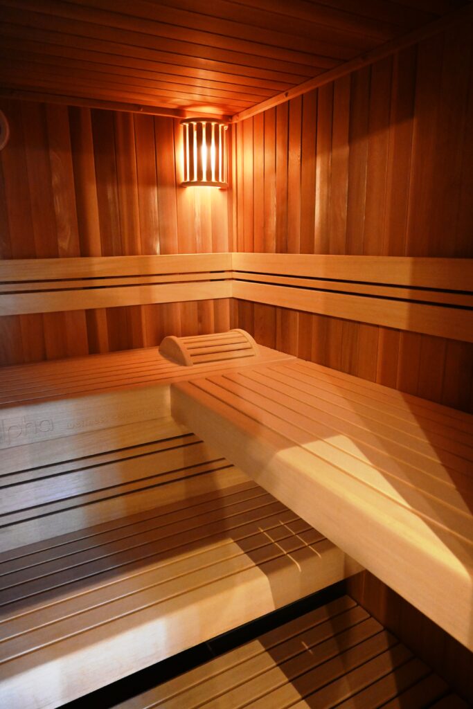 Le sauna des Agapanthes